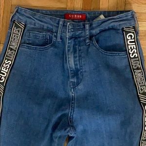 Guess blue and cami jeans
